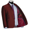 Ringo Starr Skinhead 1960s Burgundy Tonic Suit