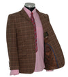 Ricky Huxley Tweed Brown Check Suit 1960's