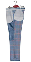 Barry Whitham 1960's Prince of Wales Linen Sky Mod Suit