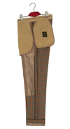 Mick Jagger Orange Check Mod Suit
