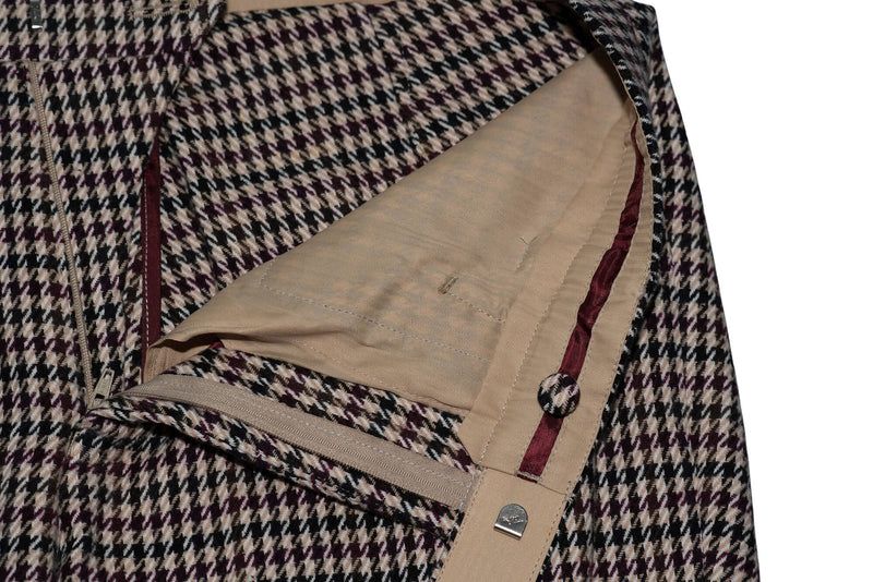 Vintage Hounds Tooth Tailored Mod Trouser