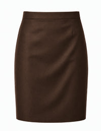 Women's Classic Brown Skirt