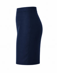 Women's Classic Navy Blue Skirt