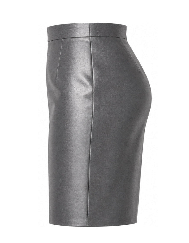 Women's Silver Grey Tonic Skirt