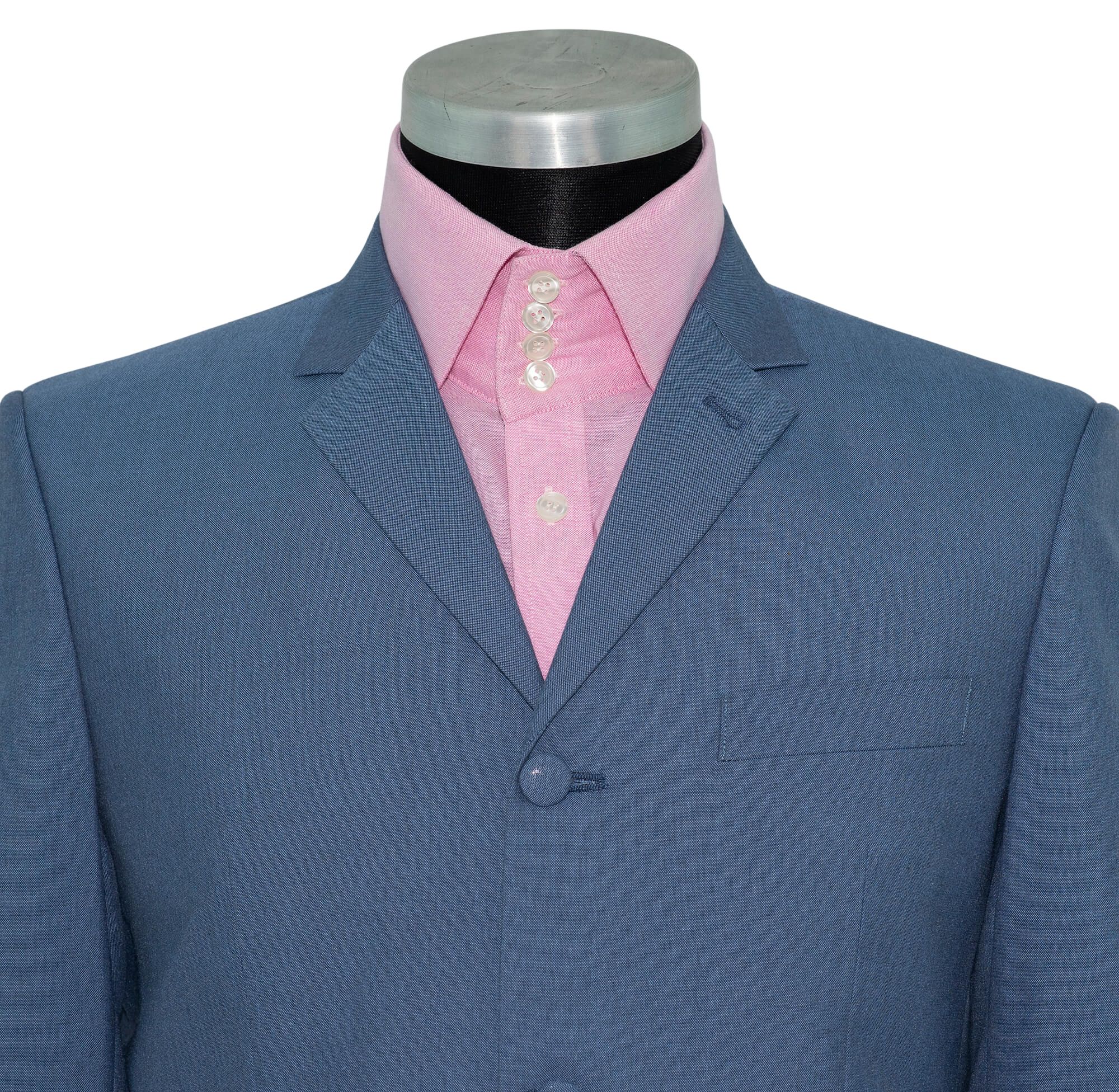 Weller Carolina Blue Men's Summer Jacket 1960's Retro Mod