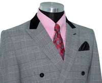 Ray Davies Peak Lapel Double Breasted Mod Suit