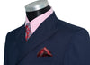 David Waller 3/6 Button Navy Blue Double Breasted Mod Suit