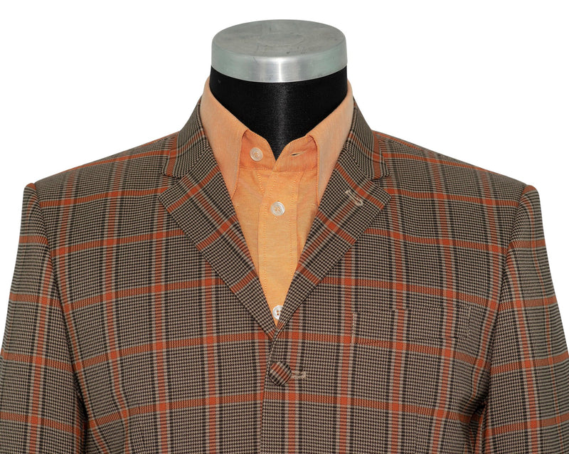 Keith Moon Vintage Orange Check Mod Blazer