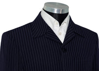 The Beatles Navy Blue Pin Stripe Mod Blazer