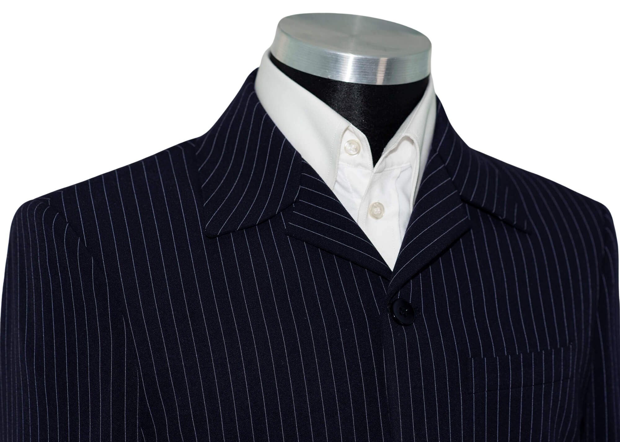 The Beatles Navy Blue Pin Stripe Mod Blazer