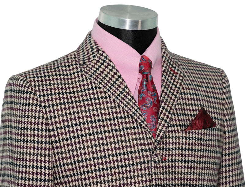 Pete Best Hounds Tooth Mod Suit 1960's