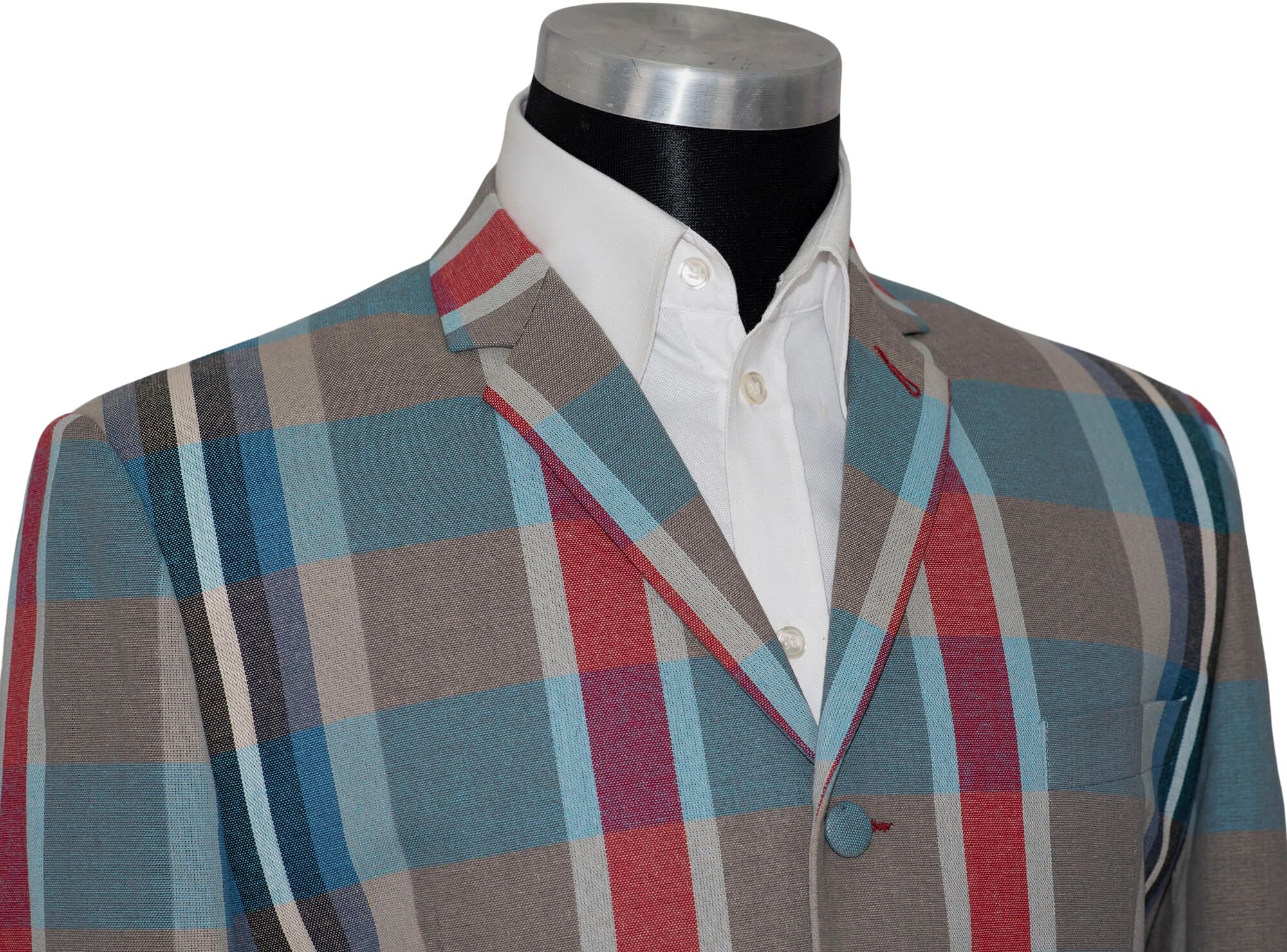 John Gosling 60's Fashion Madras Mod Jacket