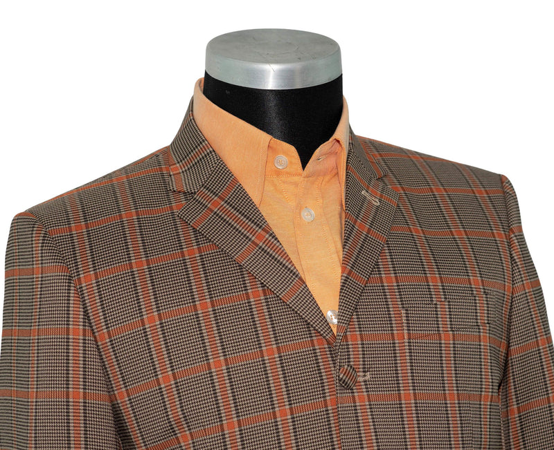 Keith Moon Vintage Orange Check Mod Blazer