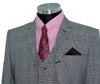 Kenney Jones Prince of Wales Grey 3 Piece Mod Suit