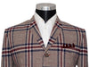 Bill Wyman Winter Tweed Vintage Check Mod Blazer