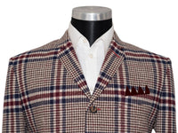 Bill Wyman Winter Tweed Vintage Check Mod Blazer