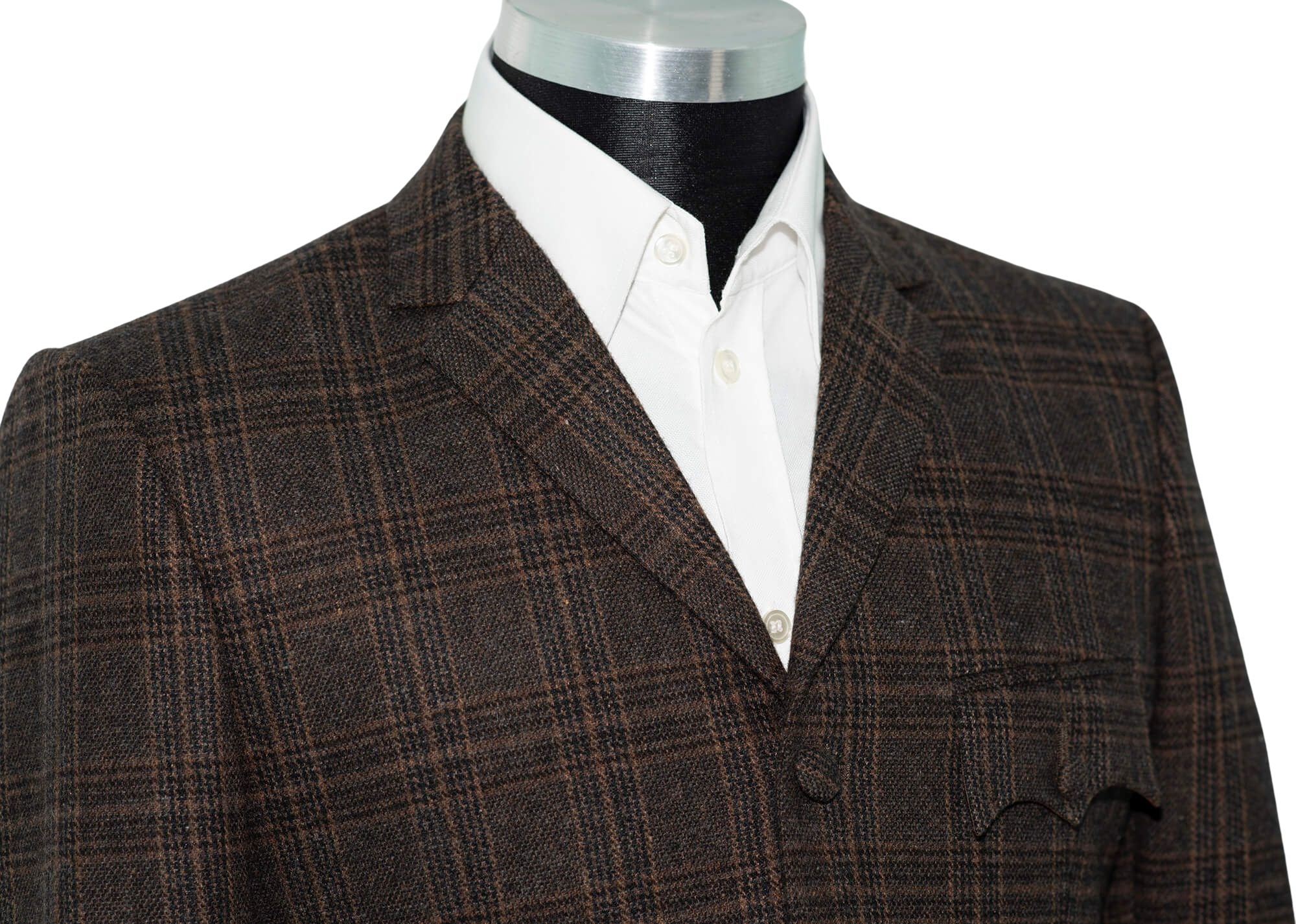 Pete Townshend Tweed Chocolate Brown Mod Jacket