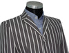 Peter Noone Vintage White & Grey Striped Boating Mod Blazer
