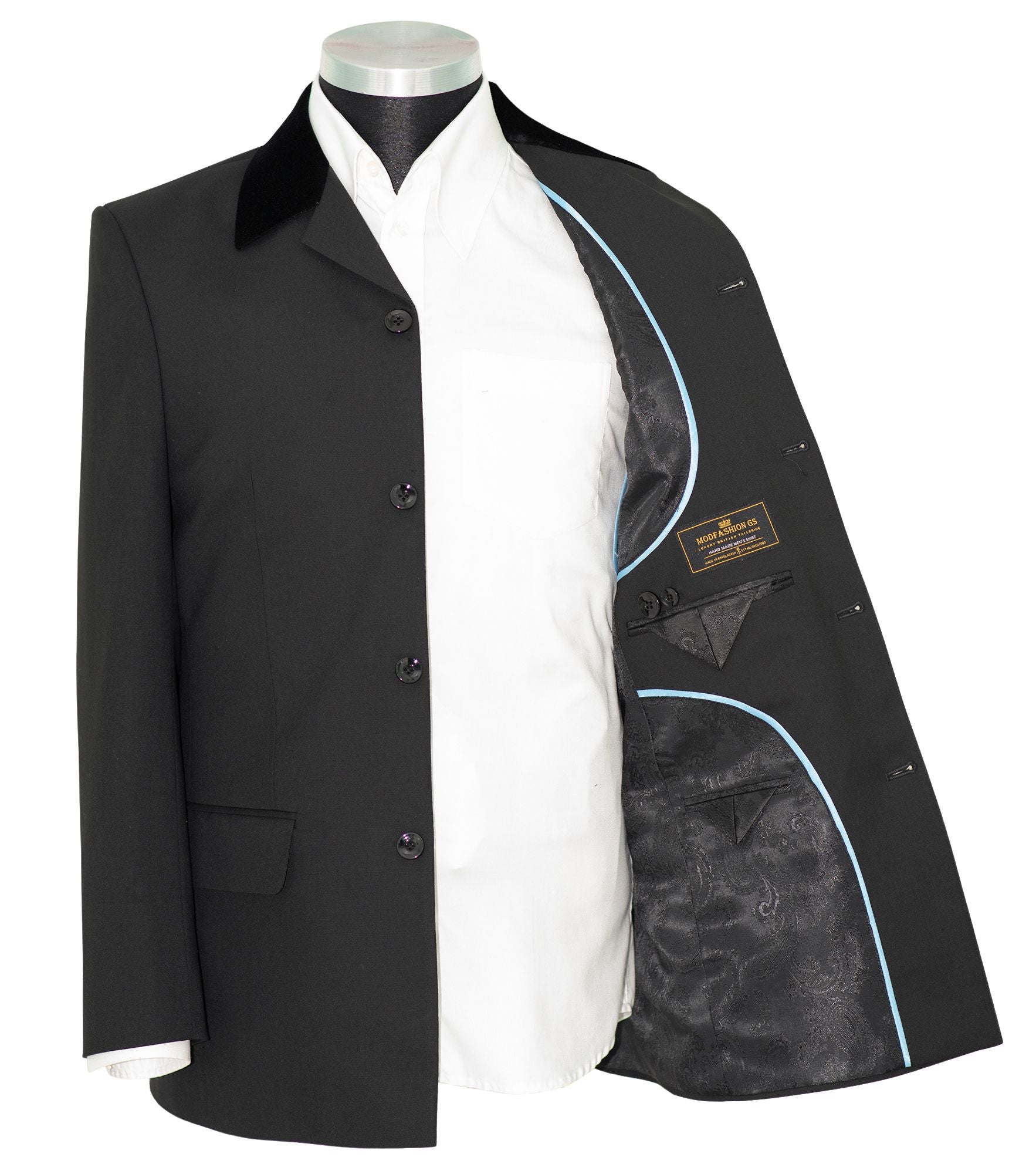 The Beatles Black Mod Blazer