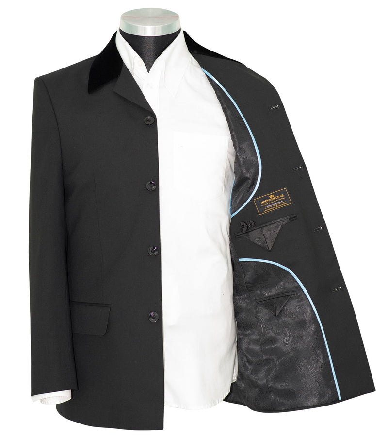 The Beatles Black Mod Blazer