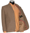 Mike Pinder Brown Dogtooth Check Vintage Mod Blazer