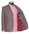 Robert Hardy Tweed Classic Brown Dogtooth Mod Jacket