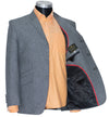 Smith Herringbone 1960's Grey Mod Blazer