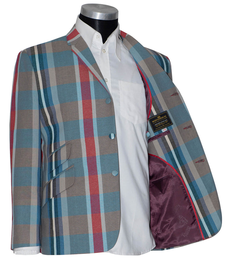 John Gosling 60's Fashion Madras Mod Jacket