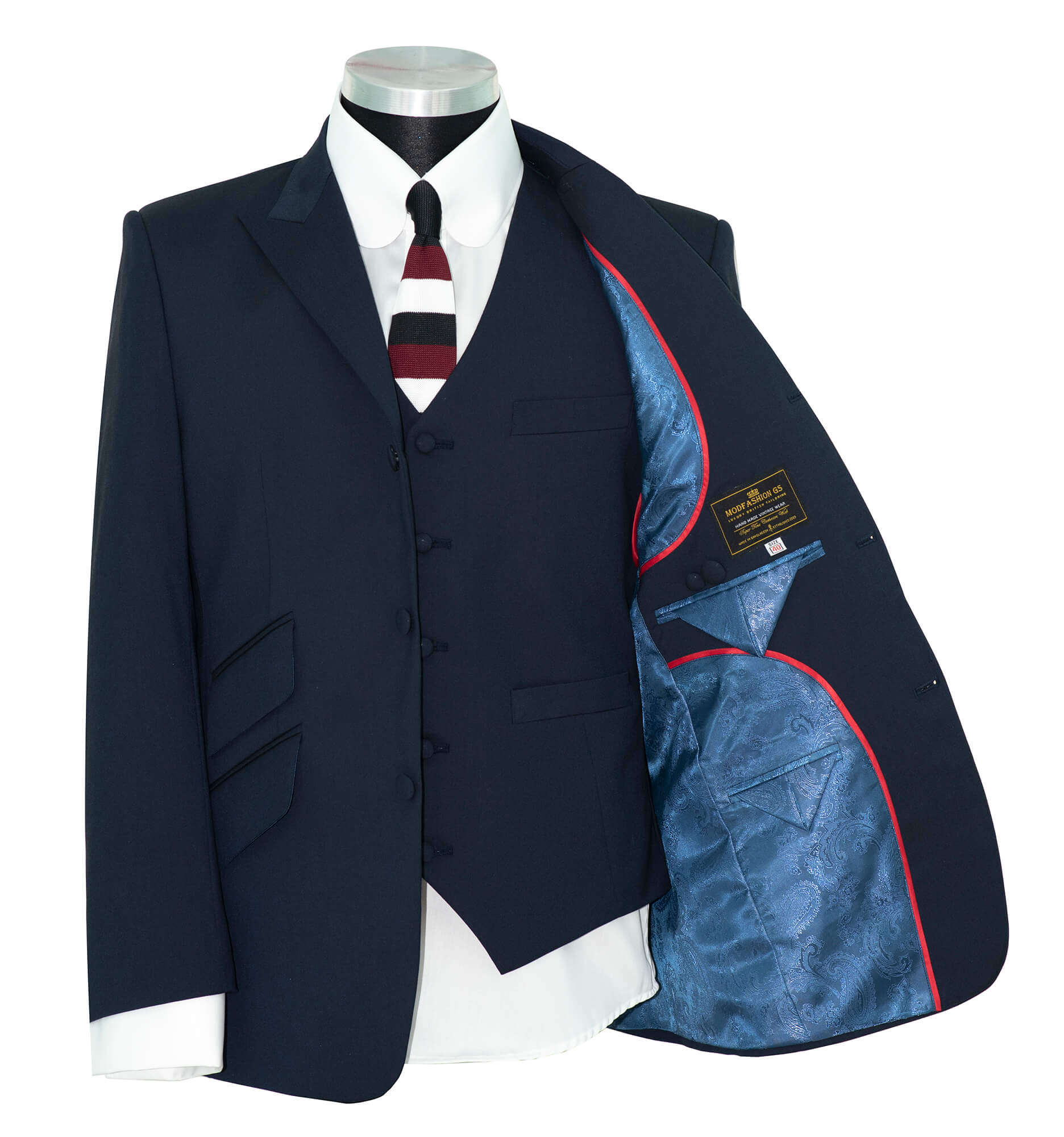 Three Piece Suits Sale | 60's mod fashion men's 3 piece suit
