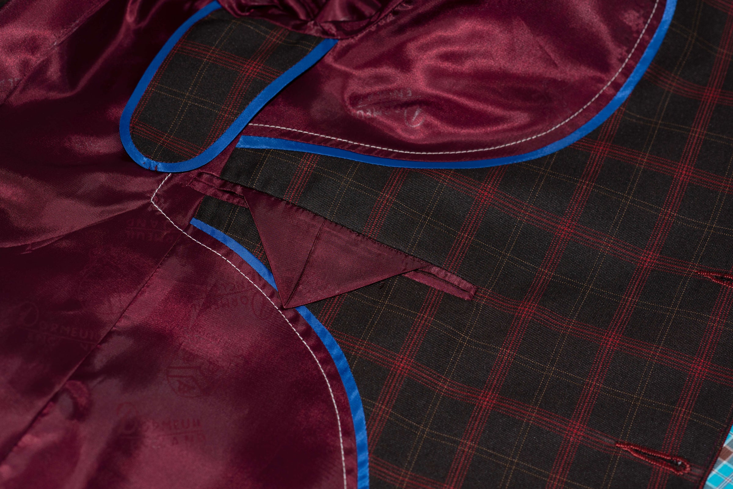 Mick Taylor 1960's Style Window Check Mod Blazer