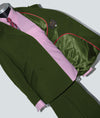 Mick Avory Olive Double Breasted Mod Blazer