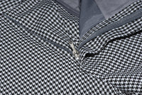 Tailored 60's Retro Houndstooth Grey Mod Trouser