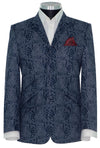 Steve Marriott 60's Navy Blue Paisley Mod Blazer