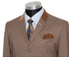 Jim Rodford Brown Gingham Check Mod Suit
