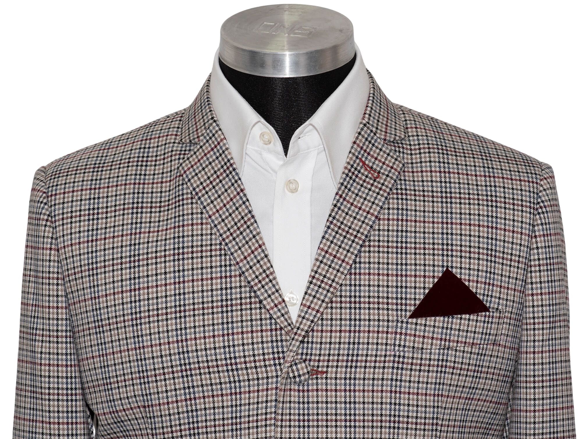 Derek Leckenby Gun Club Check Grey Mod Suit 1960's