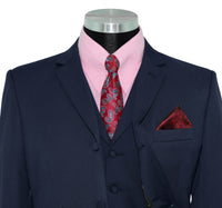 John Entwistle Navy Blue 3 Piece Mod Suit