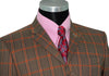 Mick Jagger Orange Check Mod Suit