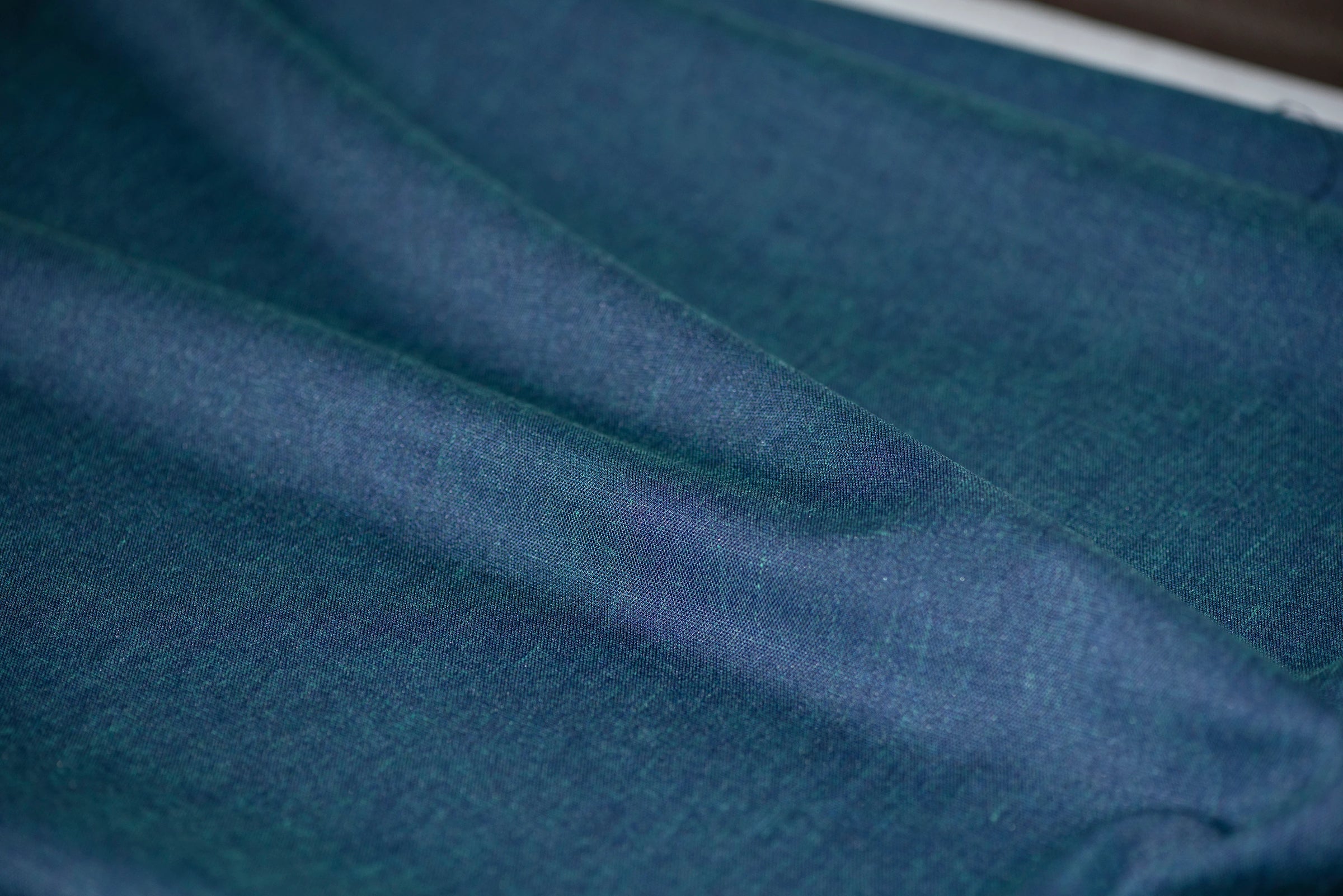 100% Wool Blend Mike Smith Sea Green & Navy Two Tone Suit 1960's