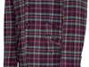 Tommy Moore Multicolor Tartan Check Peak Lapel 4 Button Mod Blazer