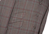 Peter Cowap Burgundy Check Grey Mohair Mod Blazer