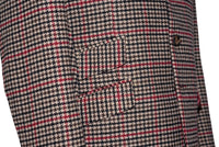 Robert Hardy Tweed Classic Brown Dogtooth Mod Jacket