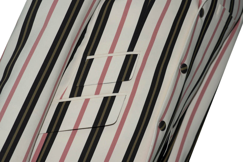 Rick Buckler Cream Stripe Boating Mod Blazer