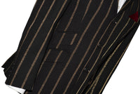 Dave Wright Gold Stripe in Black Boating Mod Blazer