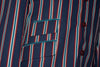 Hermist 60's Green & Navy Blue Stripe Boating Mod Blazer