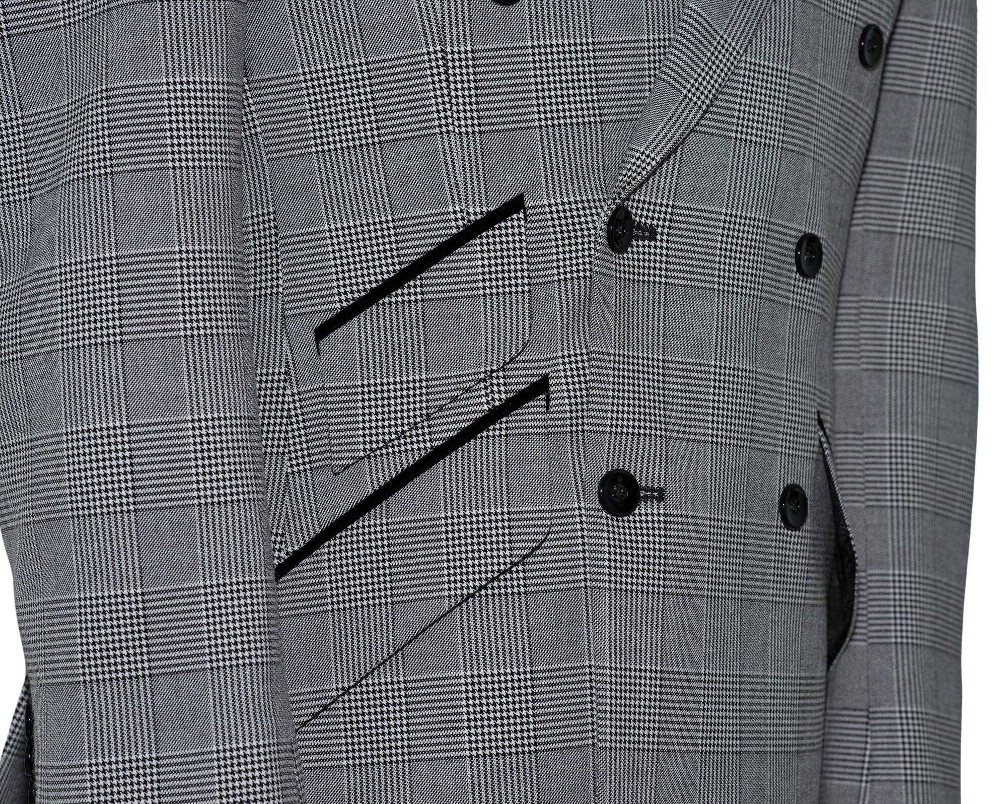 Ray Davies Peak Lapel Double Breasted Mod Suit