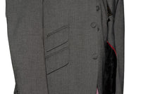 John Dalton Grey Herringbone 3 Piece Mod Suit