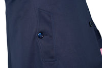 Navy Blue Mac Men's Overcoat
