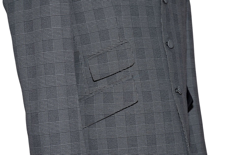 Prince of Wales Classic Grey Mod Jacket