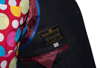 Jimmy Flannel Wool Charcoal Mod Blazer