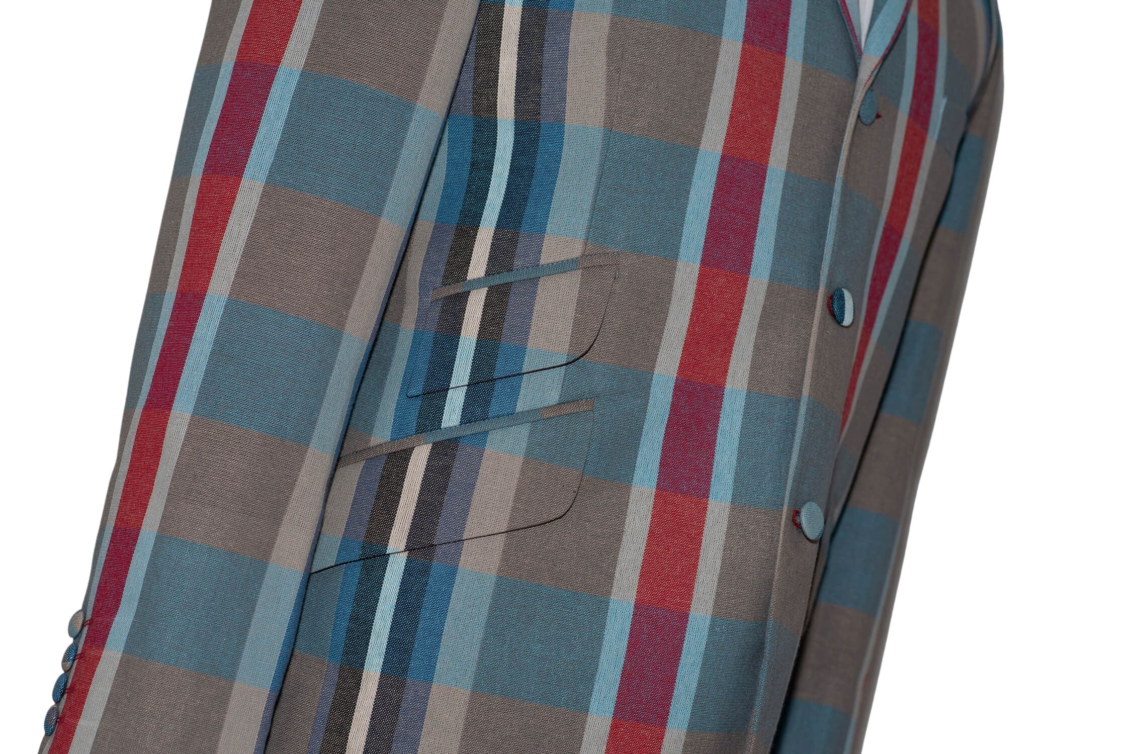 John Gosling 60's Fashion Madras Mod Jacket